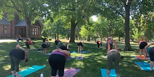 Yoga in the Cemetery