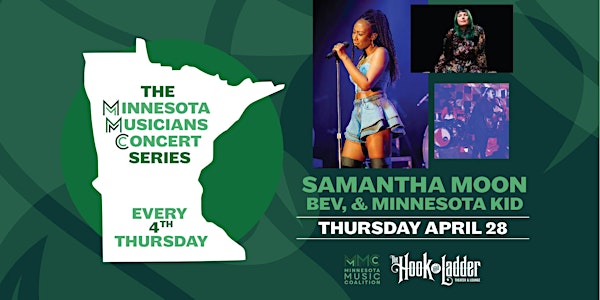 Minnesota Musicians Concert Series w/ Samantha Moon, Bev, & Minnesota Kid