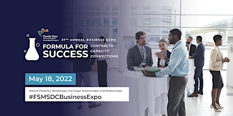 Primaire afbeelding van FSMSDC 37th Virtual Annual Business Expo: Formula for Success