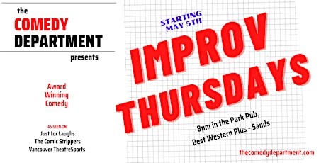 Improv Thursdays at The Park Pub - Award Winning Comedy tickets