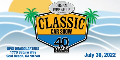 Original Parts Group Classic Car Show