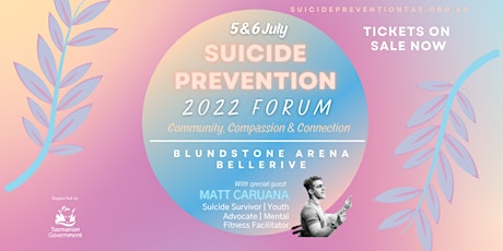 Tasmanian Suicide Prevention Forum 2022 primary image