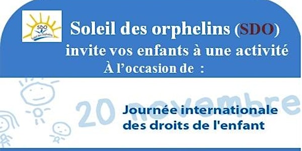 20 Novembre : Journée de l'enfant : Activités gratuites (6 à 13 ans)