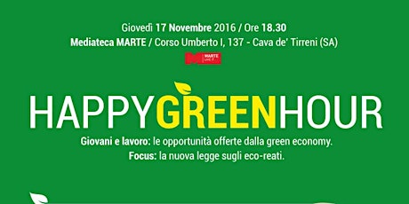 Immagine principale di 2° Happy Green Hour. Ospite: Stefano Ciafani 