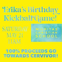 Erika's Birthday Kickball Game!
