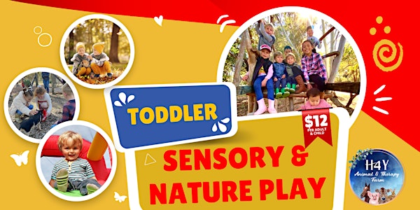 Toddler Sensory & Nature play are now every Friday