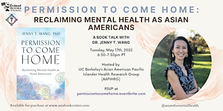 Book Talk with Dr. Jenny Wang tickets