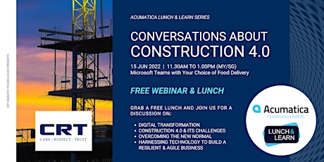 Conversations About Construction 4.0 tickets