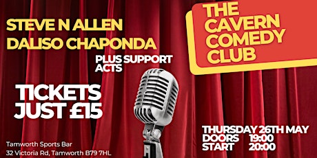 The Cavern Comedy Club Re-Launch tickets