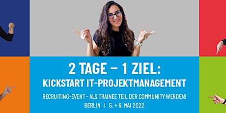 Hauptbild für 2 Tage, 1 Ziel: Dein Kickstart in unserer IT-Projektmanagement-Community