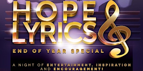 Hope & Lyrics: End Of Year Special! primary image