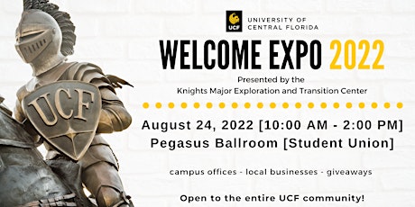 2022  UCF Welcome Expo tickets