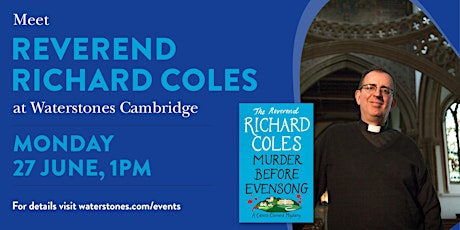 Lunchtime Signing with Rev Richard Coles at Cambridge tickets