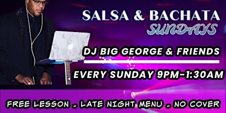 Salsa & Bachata Sundays at Morea tickets