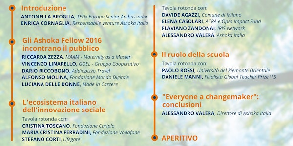 Everyone a changemaker - Fai la tua parte!