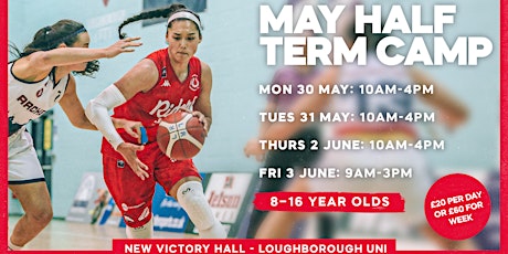 May Half Term Basketball Camp - May/June tickets