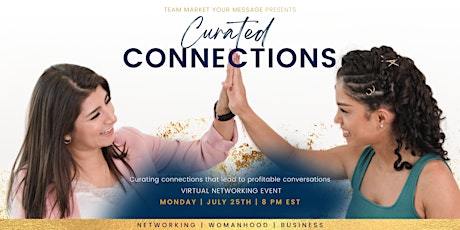 Curated Connections (Virtual Networking Event) tickets