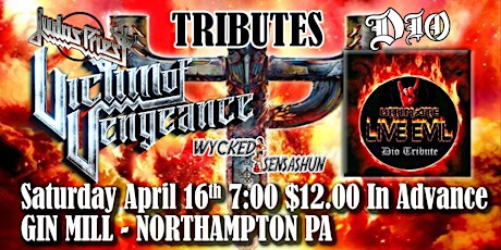 JUDAS PRIEST and DIO tributes one night- VICTIM OF VENGEANCE and LIVE EVIL