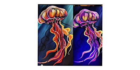 Glow In The Dark Jellyfish Paint Night tickets