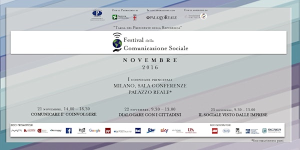Festival della Comunicazione Sociale_21/22/23 novembre