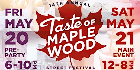 14th Annual Taste of Maplewood Street Festival tickets