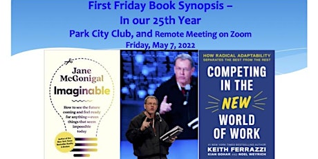 First Friday Book Synopsis, May 6, 2022