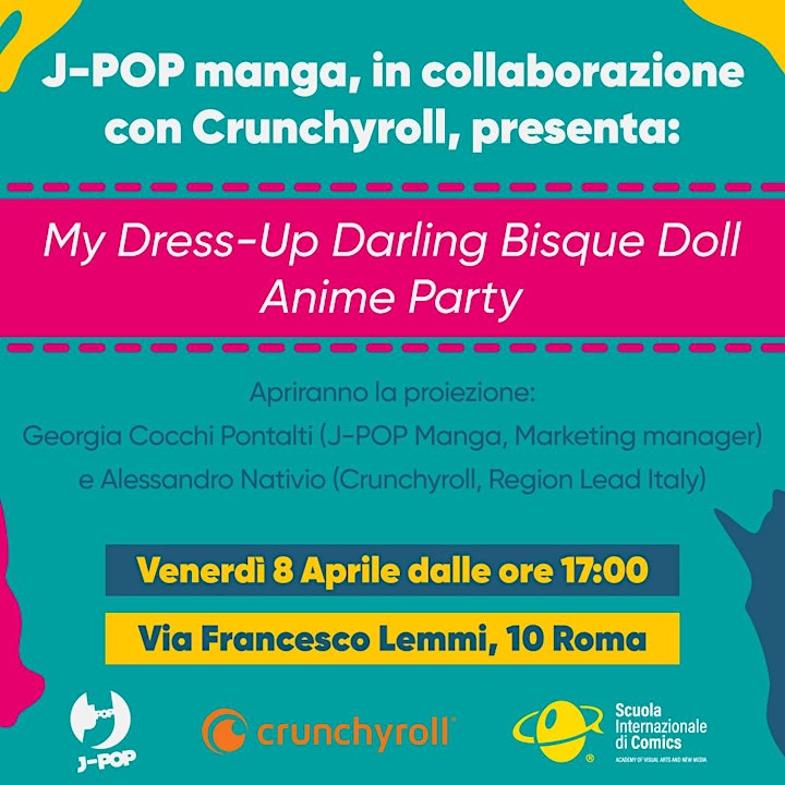 Immagine J-POP manga X Crunchyroll: My Dress Up Darling Anime Party