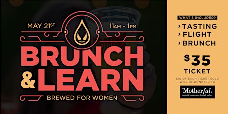 Hauptbild für Brunch & Learn: Brewed for Women