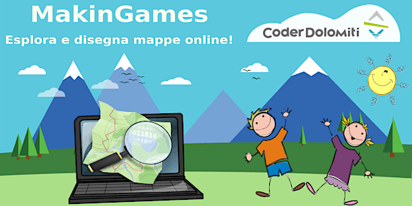 MakinGames Zambana sab. 17 Dic:  Esplora e disegna mappe online!