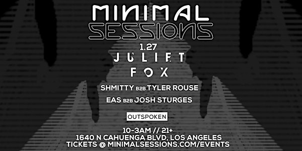 Minimal Sessions w/ Juliet Fox at Outspoken