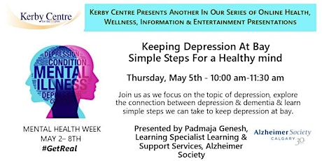 Kerby Presents - Alzheimer Society - Keeping Depression at Bay