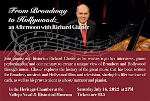 Richard Glazier Concert From Broadway to Hollywood