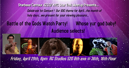 Star Trek 1st Contact Day hangout & watch party! primary image