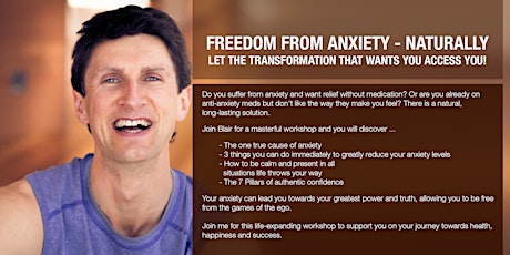 Freedom From Anxiety NATURALLY - Annandale primary image