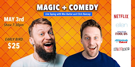 Hecklers Presents: Magic and Comedy with Wes Barker and Chris Ramsay