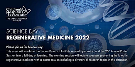 TSRI Science Day: Regenerative Medicine 2022 tickets