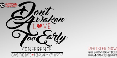 Don't Awaken Love Too Early 2017 primary image