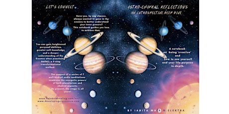 Hauptbild für Free Event: Astro-Chakral Reflections Notebook -practical tips by authors