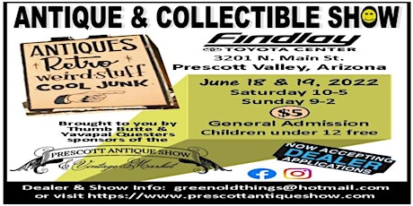 Prescott Antique Show & Vintage Market tickets