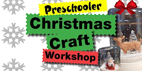 Preschooler Christmas Craft Workshop primary image