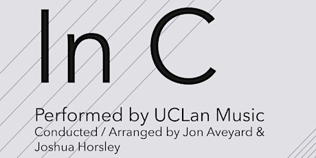 Terry Riley's In C / UCLan Music / The Harris primary image