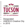 Logotipo da organização Tucson City of Gastronomy