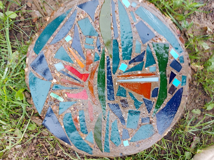 Stained Glass Stepping Stone Workshop image