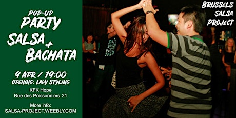 Primaire afbeelding van Pop-up Party Salsa+Bachata / Soirée Pop-up Salsa+Bachata