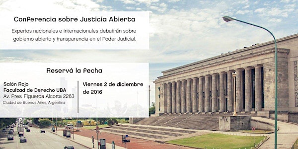 Conferencia "Justicia Abierta"