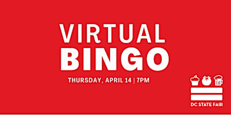 Imagen principal de DC State Fair Virtual Bingo Night