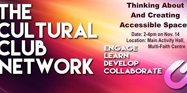 ARCDO Cultural Club Network: Thinking about and creating accessible spaces