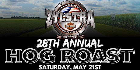 28th Annual HOG Roast at Zylstra Harley-Davidson tickets