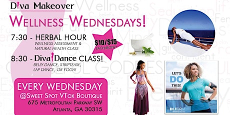 Wellness Wednesday Herbal Hour & Diva Dance Class primary image