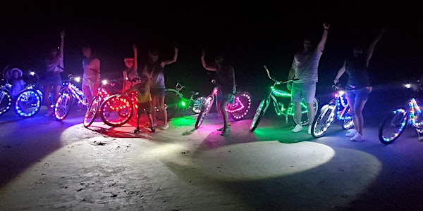Glow Bikes Hilton Head-Glow in the dark bicycle tour!